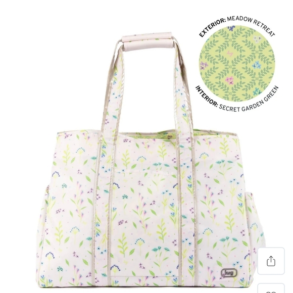 lug Handbags - NWT Lug Rover Xl Tote In Meadow Retreat
